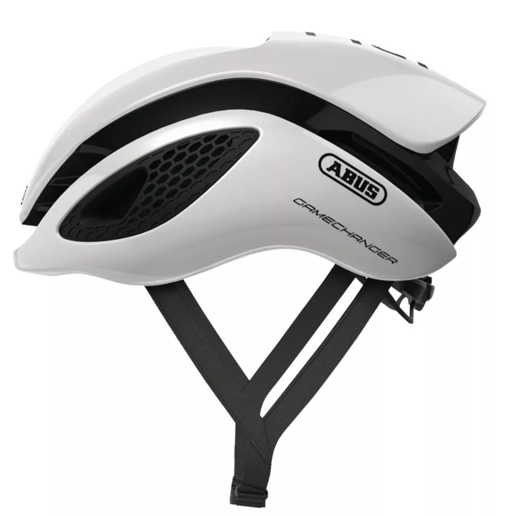Abus Gamechanger Branco: O Capacete Aerodinâmico Definitivo para Elevar Sua Performance no Ciclismo