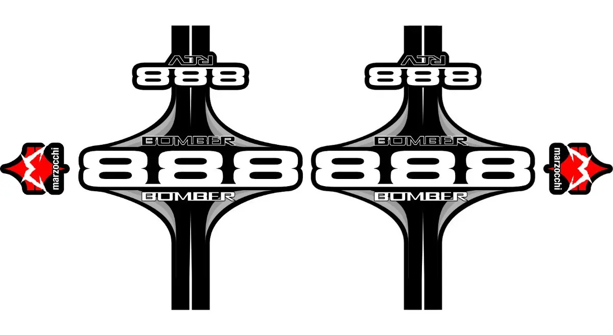 Adesivo Marzocchi Bomber 888: O Upgrade Essencial para Performance e Estilo na Trilha