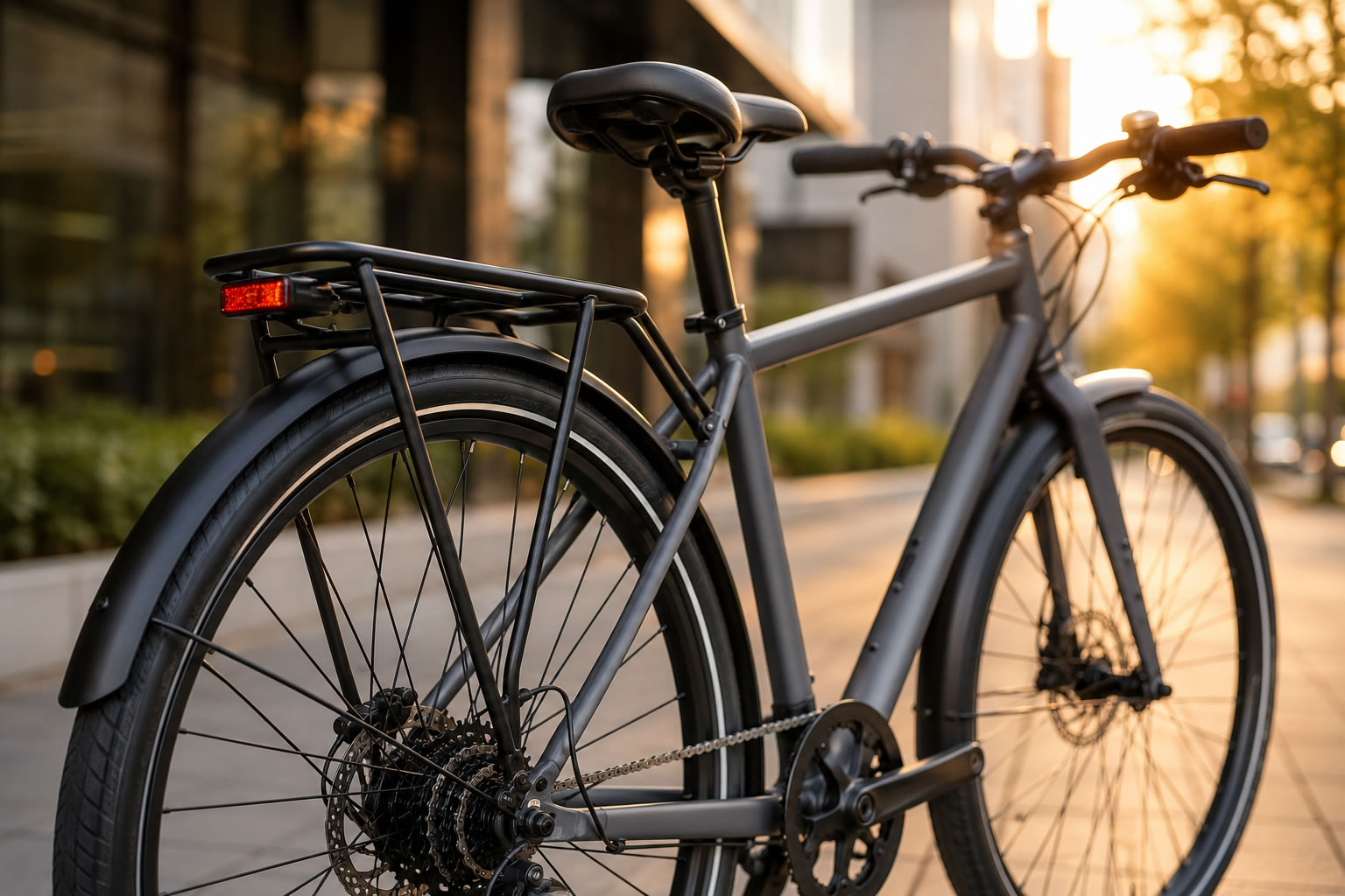 Bicicletas Urbanas: Praticidade, Para-lamas e Bagageiros