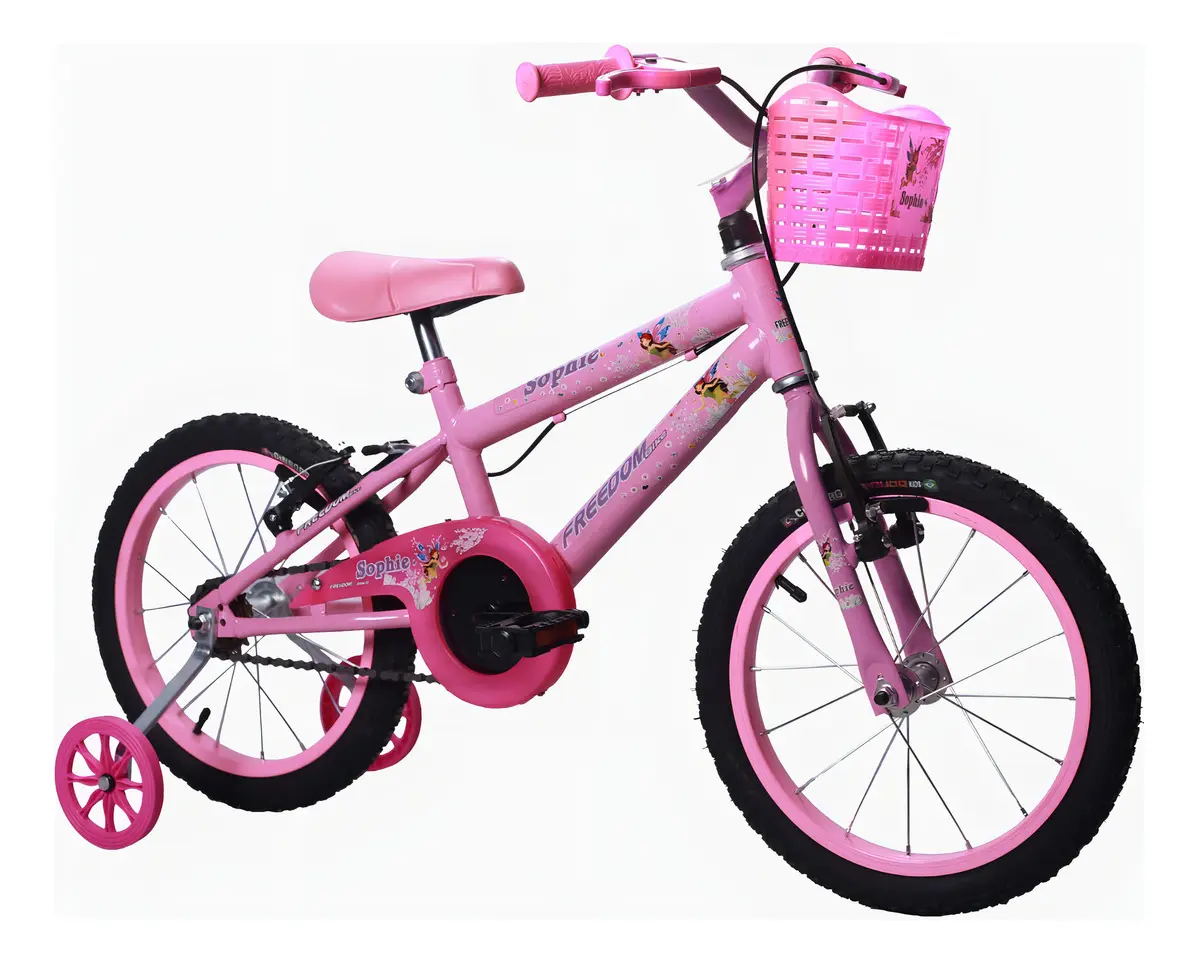Primeira Pedalada Inesquecível: Análise Completa da Bicicleta Infantil Freedom Aro 16 Rosa